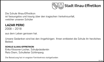 Traueranzeige von Lazar Peric von reg_1