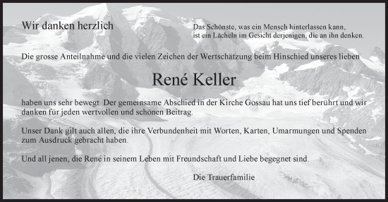 Traueranzeige von René Keller von AvU